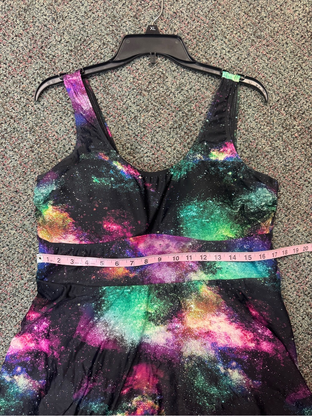 Torrid Wireless Long Length Scoop Swim Dress With Brief Size 2 - Picture 9 of 12